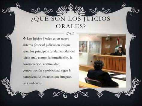 La Implantación De Los Juicios Orales En El Sistema De Justicia Penal