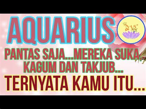 ZODIAK AQUARIUS LUAR BIASANYA KAMU TERNYATA KAMU ITU Tarot