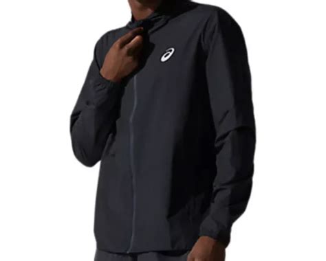 Asics Mens Core Jacket Performance Black Medium Solow