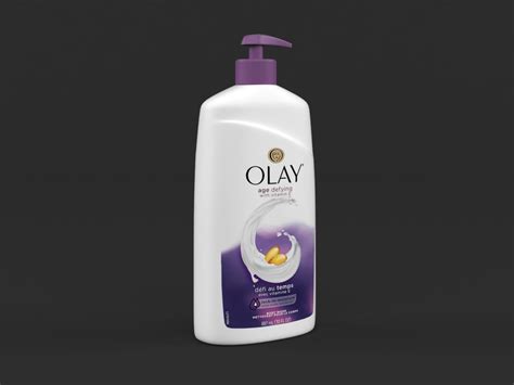 Olay Age Defying With Vitamin E Body Wash 3D Model 22 Max Obj Fbx