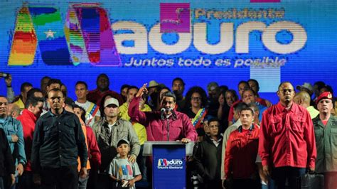 Maduro Gana Las Controvertidas Elecciones Con Un Hist Rico Perfil