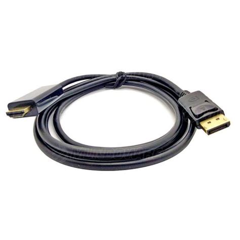 Cabo Conversor Adaptador Displayport Para HDMI 1 8 Metros CB DMI18