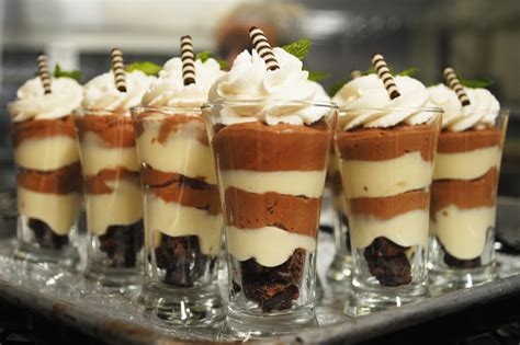 Chocolate Mousse Shooters Katherines Catering