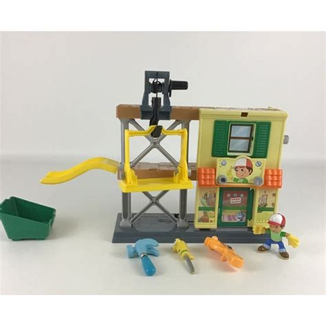 Disney Handy Manny Lets Get Building Workshop Playset Tools Figure