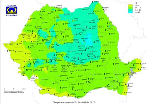 Prognoza Meteo Pentru Vineri 24 Februarie 2023