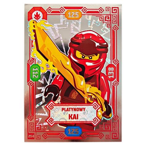 Lego Ninjago Tcg Nr Platynowy Kai Rzadka