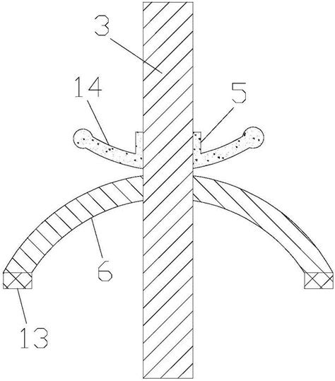 一种土木工程用桥梁建筑模板连接架的制作方法