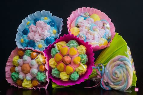 Мармеладный букет своими руками - 66 фото