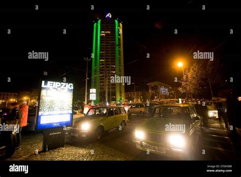 Leipzig Light Festival Stock Photo Alamy