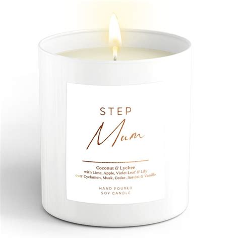 Aery Step Mum Coconut And Lychee Candle Moonpig