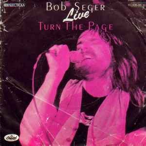 Bob Seger - Turn The Page | Releases | Discogs