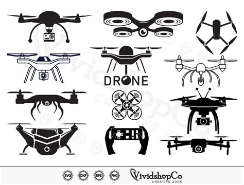 Drone Svg Uav Svg Aircraft Svg Camera Drone Svg Drone Pilot Svg