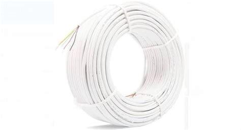 Meter Long White Color Cctv Wire Cable For Camera Connection Cable