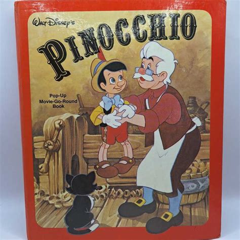 Vintage Walt Disney S Pinocchio Pop Up Movie Book Gem