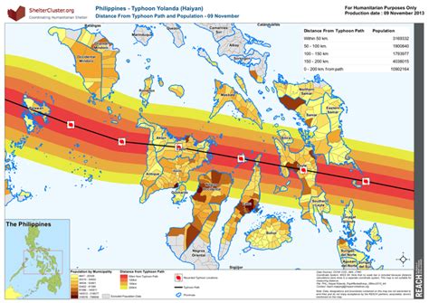 yolanda typhoon map