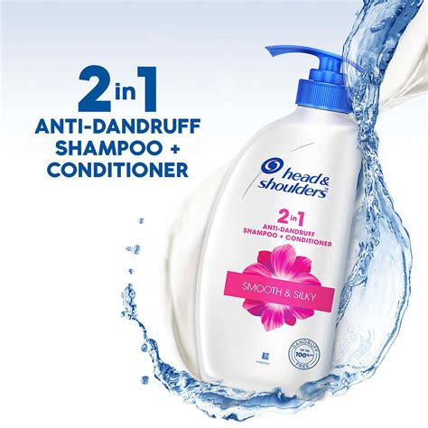 Buy Head And Shoulders 2 In 1 Smooth And Silky Anti Dandruff Shampoo