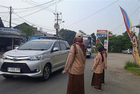 Arus Balik Meningkat Kwarran Jonggol Bantu Urai Kemacetan Gerakan