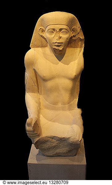 Seated Statue From The Tomb Of Senwosretankh Seated Statue From The