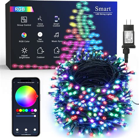 Buy Brizled Smart Christmas Lights Ft Led Smart Wifi Color