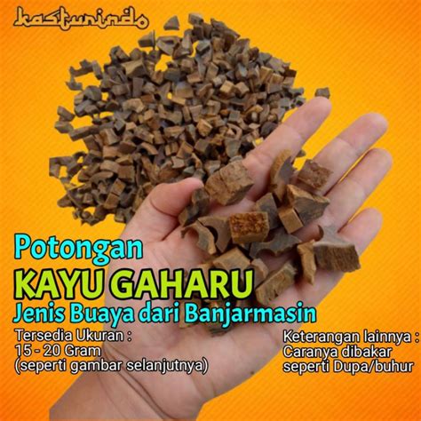 Jual Kayu Gaharu Buaya Agarwood Potongan Oud Buhur Bukhur Dupa Res