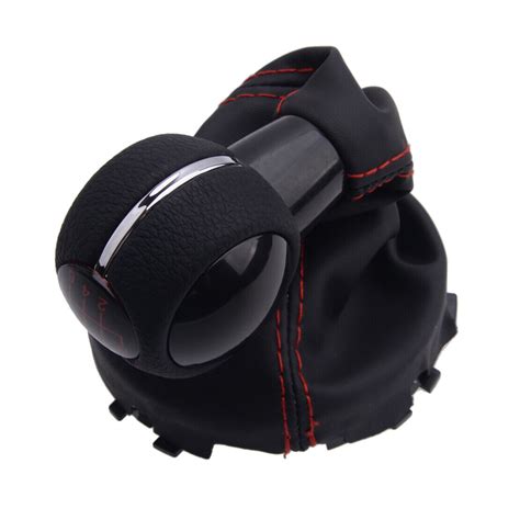 6 Speed Gear Shift Knob With Gaiter Boot Fit For Mini Cooper F55 F56 F54 F57 F60 Ebay