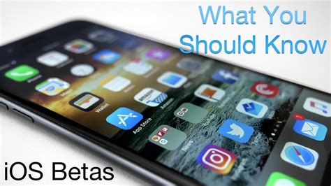 IOS Betas What You Should Know YouTube