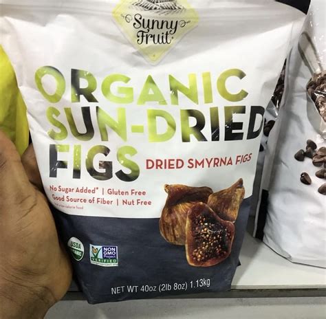 Sunny Fruit Organic Sun Dried Figs