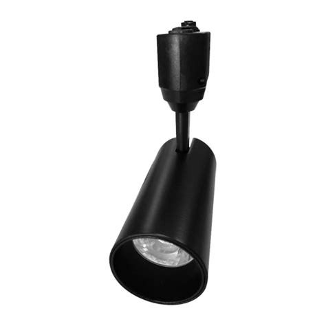 L Spot LED Trilho 13W Preto 3000K Quente Nitrolux Em Oferta ALED