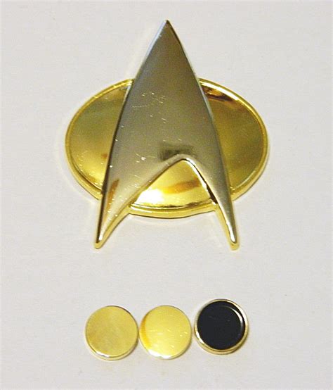 Star Trek The Next Generation Lt Commander Communicator And Rank Pips