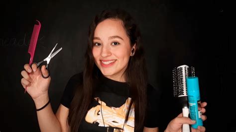 Asmr Espa Ol Tratamiento Y Corte De Cabello Peluquer A Roleplay