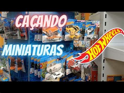 caçando Miniaturas Hot Wheels depois do natal YouTube