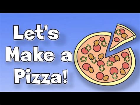 Let's make a pizza song - English ESL video lesson