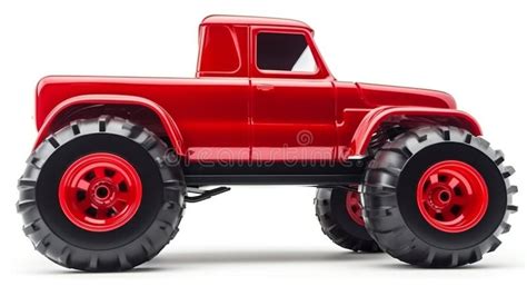 Big Metal Red Toy Car Offroad, Industries, Transportation Stock ...