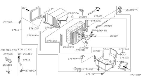 Cooling Unit Nissan Xterra