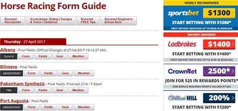 Horse Racing Form: Guide Explained