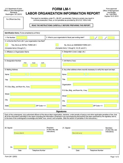 Lm 1 Fill Online Printable Fillable Blank PdfFiller