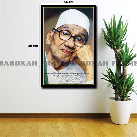 Jual Foto Sayyidil Walid Al Habib Abdurrahman Dan Habib Ali Bin Abdurrahman Assegaf Poster