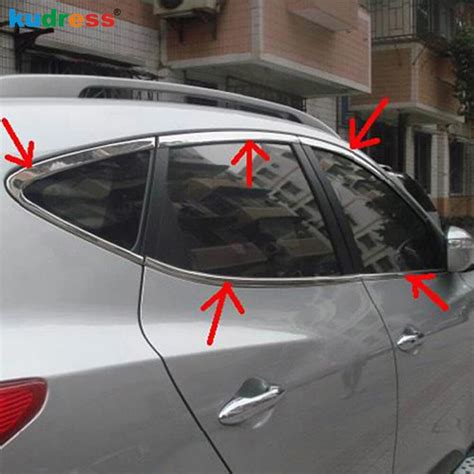 For Hyundai Tucson Ix Stainless Steel Window Frame