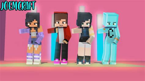 Couple Dance Maizen Aphmau Funneh Crafftee Poi Poi Meme Shuffle Dance Minecraft