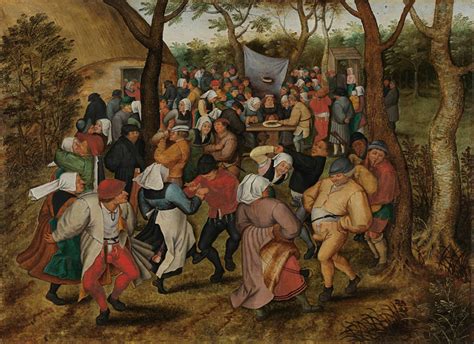 Sammlung Bauernhochzeit nach Pieter Bruegel d Ä