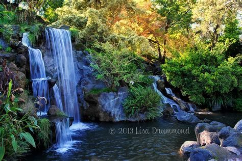 Meyberg Waterfall I Went To The Los Angeles Arboretum With Flickr