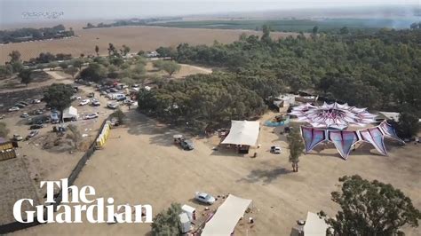 Israel Drone Footage Shows Aftermath Of Tribe Of Nova Music Festival