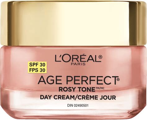 L Oreal Paris Spf Moisturizer Cream Age Perfect Rosy Tone With