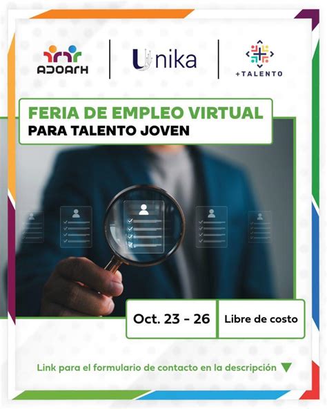 FERIA DE EMPLEO VIRTUAL PARA TALENTO JOVEN ADOARH