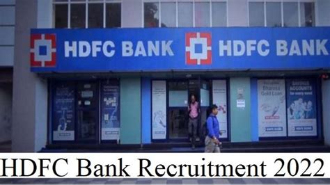 Hdfc Bank Recruitment Apply Online For Posts Check