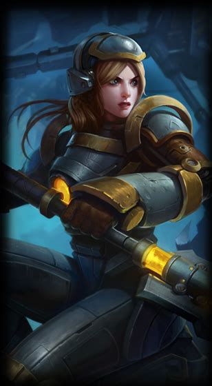 Steel Legion Lux - League of Legends skin - LoL Skin