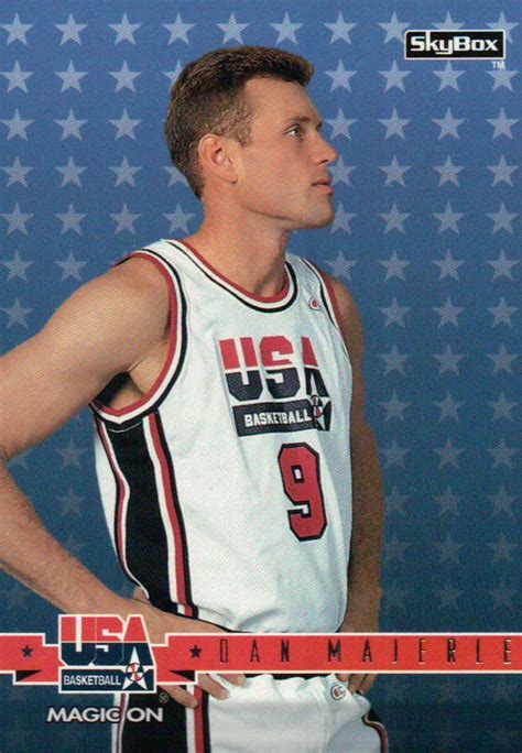 Dan Majerle Skybox Usa Basketball Team Trading Card Not