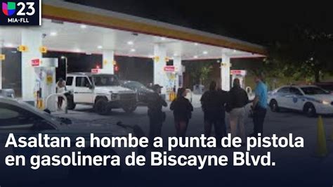 La Policía De Miami Investiga Un Robo A Mano Armada En Una Gasolinera