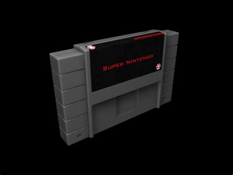 SNES Cartridge - Preview 1 by bluespeed9 on DeviantArt