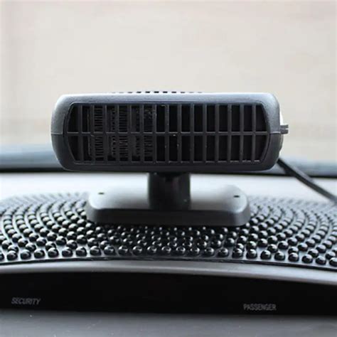 Car Heater 12 Volt Electric Travel Vehicle Fan Handle Windshield Window ...